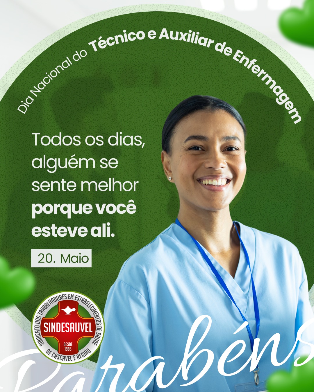 Dia do Técnico e Auxiliar de Enfermagem